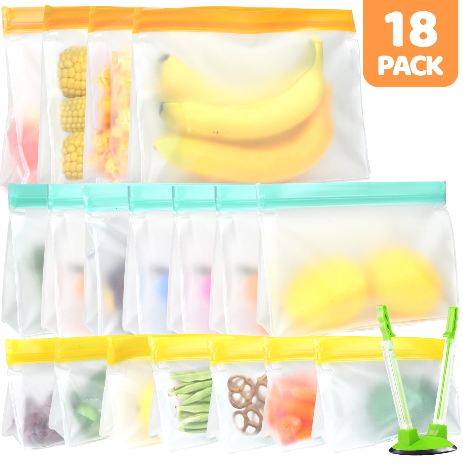 https://i5.walmartimages.com/seo/Reusable-Storage-Bags-Stand-Up-Baggy-Rack-18-Pack-Sandwich-Bags-Freezer-Lunch-Leakproof-Silicone-Gallon_3789f9ff-f7a5-40c1-bc57-a0fc85c1512e.fa19fdbca7f0d2b7b0f11fc7ec20c86e.jpeg