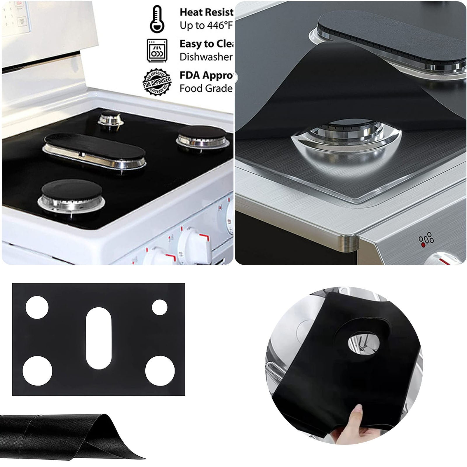 Reusable Stove Cover Stove Top Protectors For Range Non Stick Covers