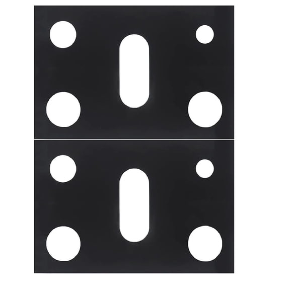 Reusable Stove Cover Stove Top Protectors For Range Non Stick Covers Washable Stove Liner To Keep Stovetop Clean Black2Pcs