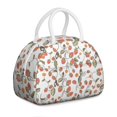 thumbnail image 1 of Reusable Strawberry Lnsulated Lunch Bag for Women & Men - Leakproof Water-Resistant Cooler Tote, Large Capacity for Work,Travel,Picnic,Beach & Office., 1 of 6