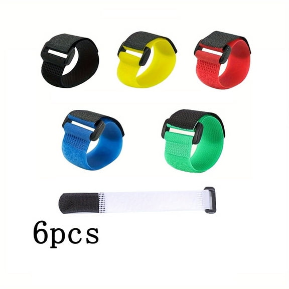 Reusable Strong Velcro Cable Management Ties for Home and Office Organization