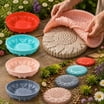 PYURTEP Butterfly Stepping Stone Mold 15 inch, Reusable Silicone Cement ...