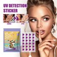 thumbnail image 1 of Reusable Sunscreen Detection Stickers, 24 UV Indicator Patches for Sun Protection Reminder, Re-Apply Alert, Outdoor Safety Accessory, 1 of 9