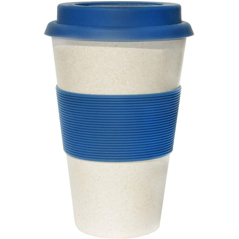 Ecoffee Cup Reusable Sustainable To-Go Travel Coffee-Cup Portable Cups With  No Leak Silicone Lid - D…See more Ecoffee Cup Reusable Sustainable To-Go