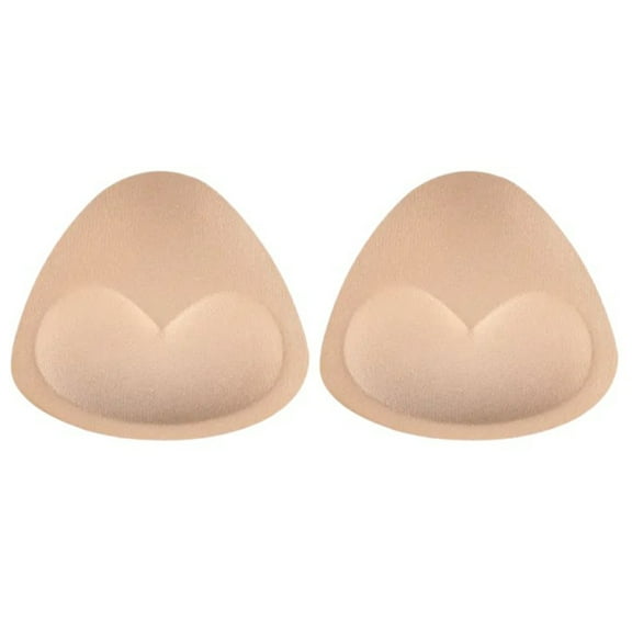 Reusable Swim Bra Inserts No Show Push Up Bra Pads for Pool and Beach Outfits