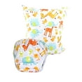 thumbnail image 1 of Reusable Swim Diapers and Wet Dry Diaper Bag 2 Pc Set, 1 of 6