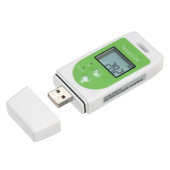 Reusable TEMP Recorder Temperature Data Logger Multi-use USB Temperature Reusable TEMP Recorder with 32,000 Record Capacity
