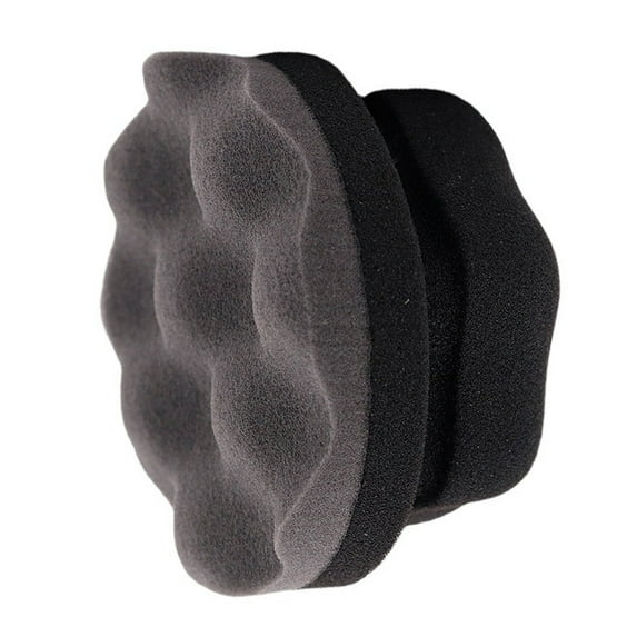 Reusable Tire Waxing Applicator Sponge with Comfortable Handle Reusable Tire Cleaning Pad Easy to Use for Enhanced Control