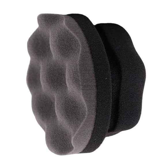 Reusable Tire Waxing Applicator Sponge with Comfortable Handle Reusable Tire Cleaning Pad Easy to Use for Enhanced Control