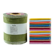 Reusable Toilet Paper Rolls   28 Pcs Reusable Toilet Paper Washable Bidet Towels Reusable Bidet Wipes 2-Sided Paperless Cloth Toilet Paper