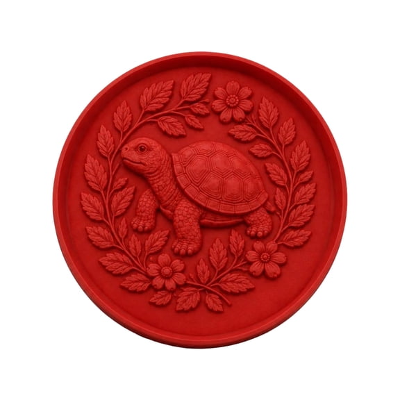 Reusable Tortoise Stepping Stone Mold, Large Cement Mould | Garden Walkway Path Stones,Paver Form with 3D Design