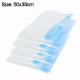 thumbnail image 1 of Reusable Travel Clothes Air Vacuum Bags Roll Up Compression Storage Bags For Suitcases Tops Pants Portable Foldable Storage Bags, 1 of 9