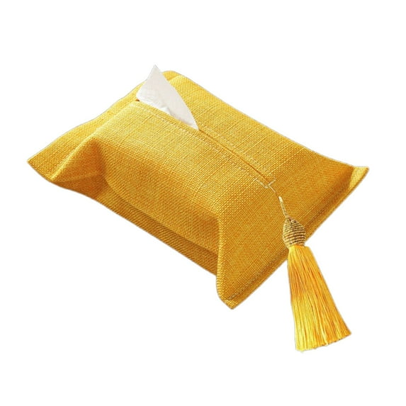 Reusable Travel Tissue Holder Pouch, Soft Hand-Woven Embroidery Tissue Cover for Purse Bag Car Office Home,Portable Wipes Case for Face Towels Napkins, Multi Functional Organizer for Kitchen Bathroom