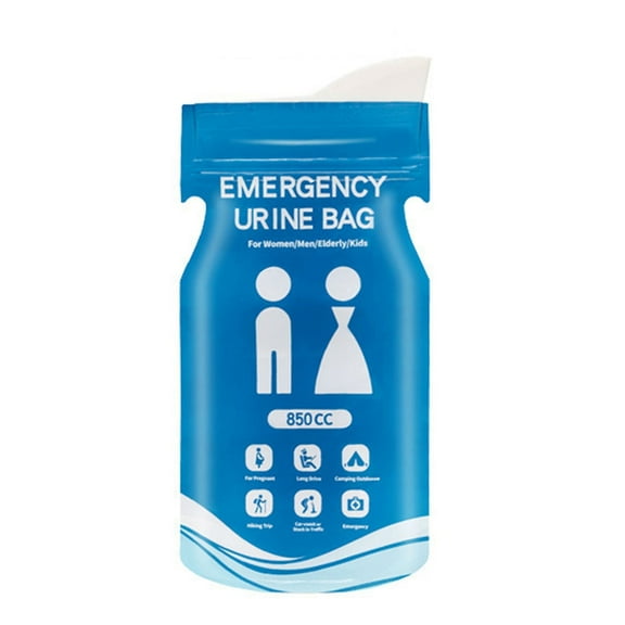 Reusable Travel Urinary Pouches With Wide Mouthes Disposable Travel Urinary Bag for Camping Outdoor Activity