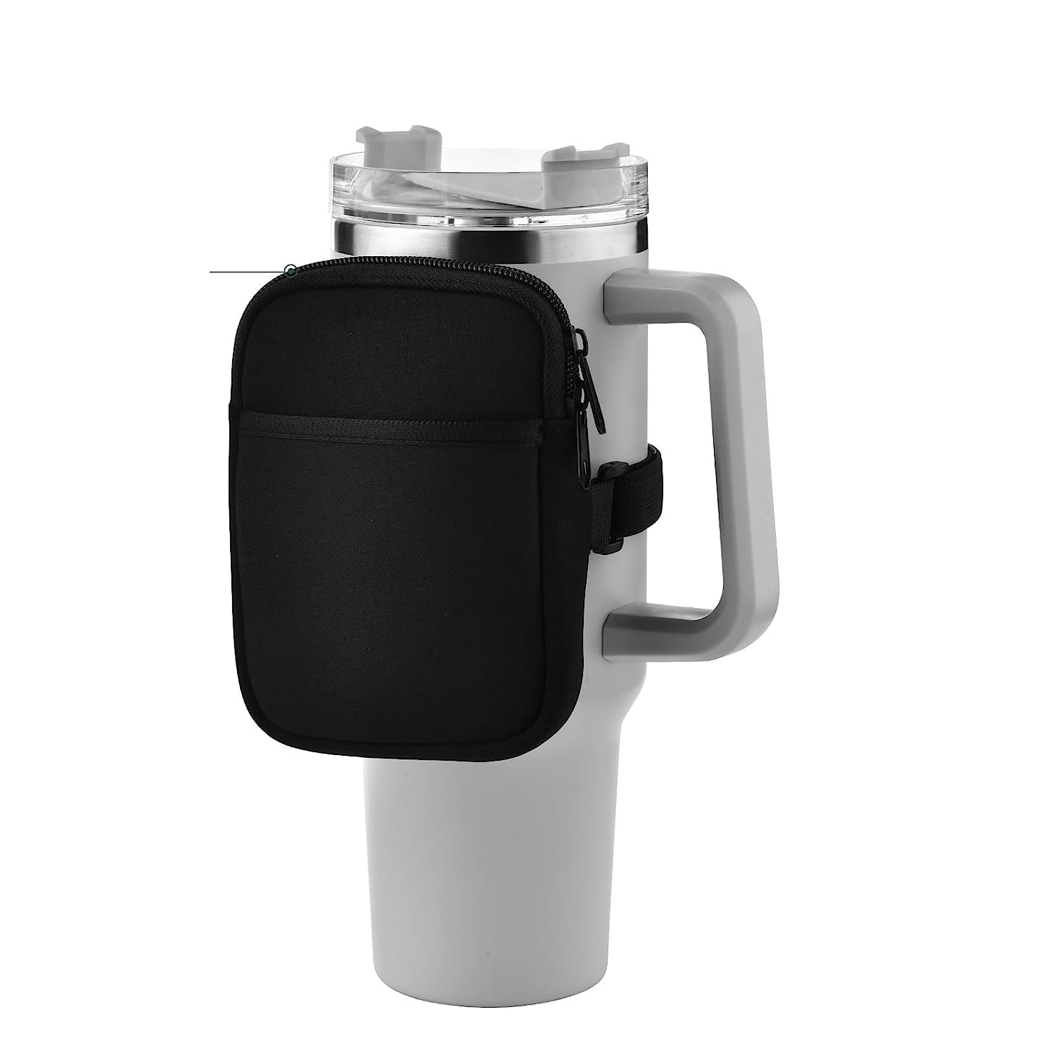 Reusable Tumbler Bag Neoprene Water Cup Bag Outdoor Coin Bag Portable