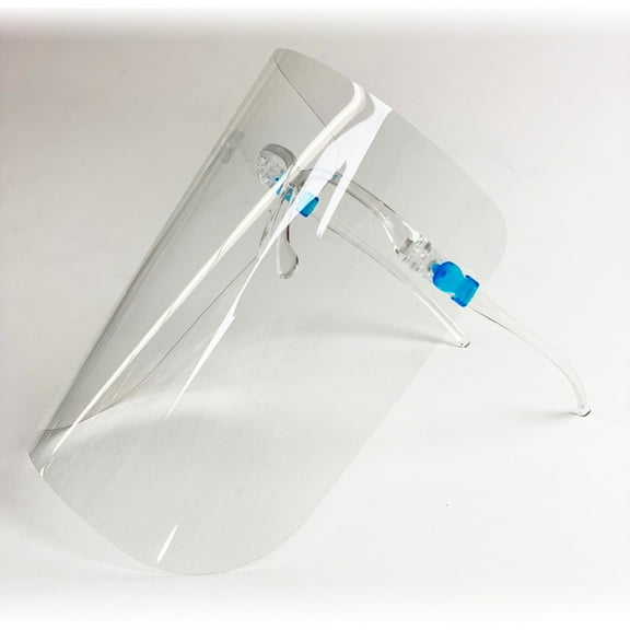 Reusable Unisex  Clear Protective Glasses Style Visor Anti-Fog Mouth Cover Full Face Shield