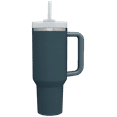 thumbnail image 1 of Reusable Vacuum Quencher Tumbler with Straw, Leak Resistant Lid, Insulated Cup, SOFT MATTE, Maintains Heat Cold, Heat, and Ice for Hours, 1 of 4