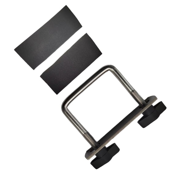 Reusable Vehicle Roof Rack Crossbars Clamp Support Heavy Duty Stainless Steel Tie Down for Camping Gear Luggage Security