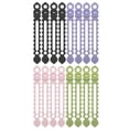 thumbnail image 1 of Reusable Wall Mounted Silicone Cable Ties Suction Cup Cord Winder Organiser Set, 1 of 10