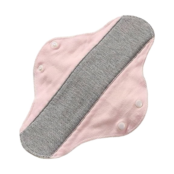 Reusable Washable Menstrual Pads for Women - Leak Proof Cloth Sanitary Napkins with Cotton Core, Eco Friendly Incontinence Liners for Postpartum Elderly Care