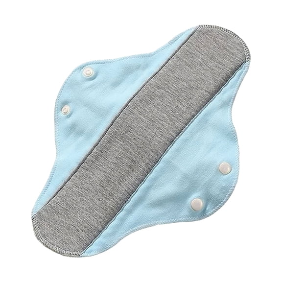 Reusable Washable Menstrual Pads for Women - Leak Proof Cloth Sanitary Napkins with Cotton Core, Eco Friendly Incontinence Liners for Postpartum Elderly Care