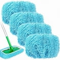 thumbnail image 1 of Reusable and Washable Microfiber Mop Cover Pad for Flat Mops – Highly Absorbent and Machine Washable Replacement Pad for Efficient Floor Cleaning on Hardwood,Tile,and Laminate Surfaces, 1 of 6