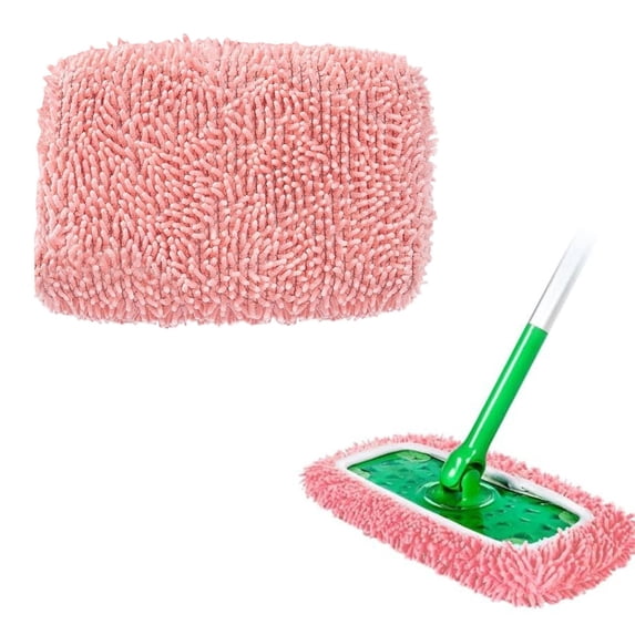 Reusable Washable Mop Cover Pad, Absorbent Replacement Pad for Flat Mop