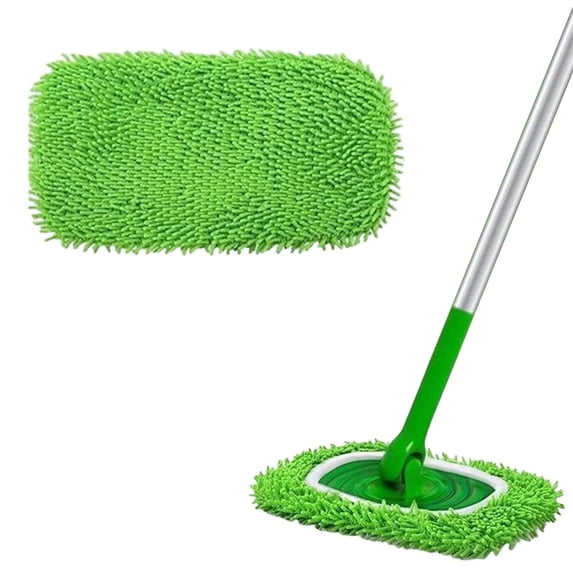 Reusable Washable Mop Cover Pad, Absorbent Replacement Pad for Flat Mop