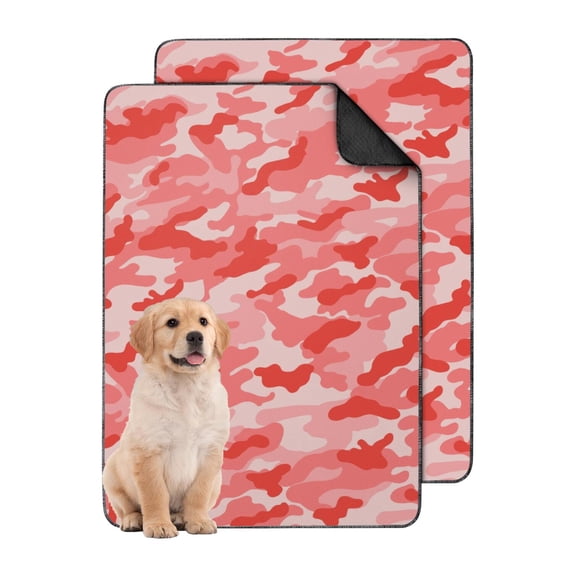 Reusable Washable Pee Pads for Dogs, 24"x35" Stylish Leopard Print, Non-Slip Potty Pad for Crate Training and Floors.(Texture/leopard /Geometry, 24" x35" )