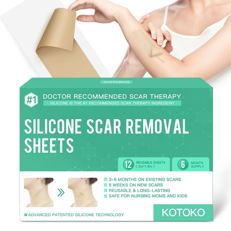 Aroamas, Silicone Scar Removal Sheets for Keloid, C-Section, Hypertrop