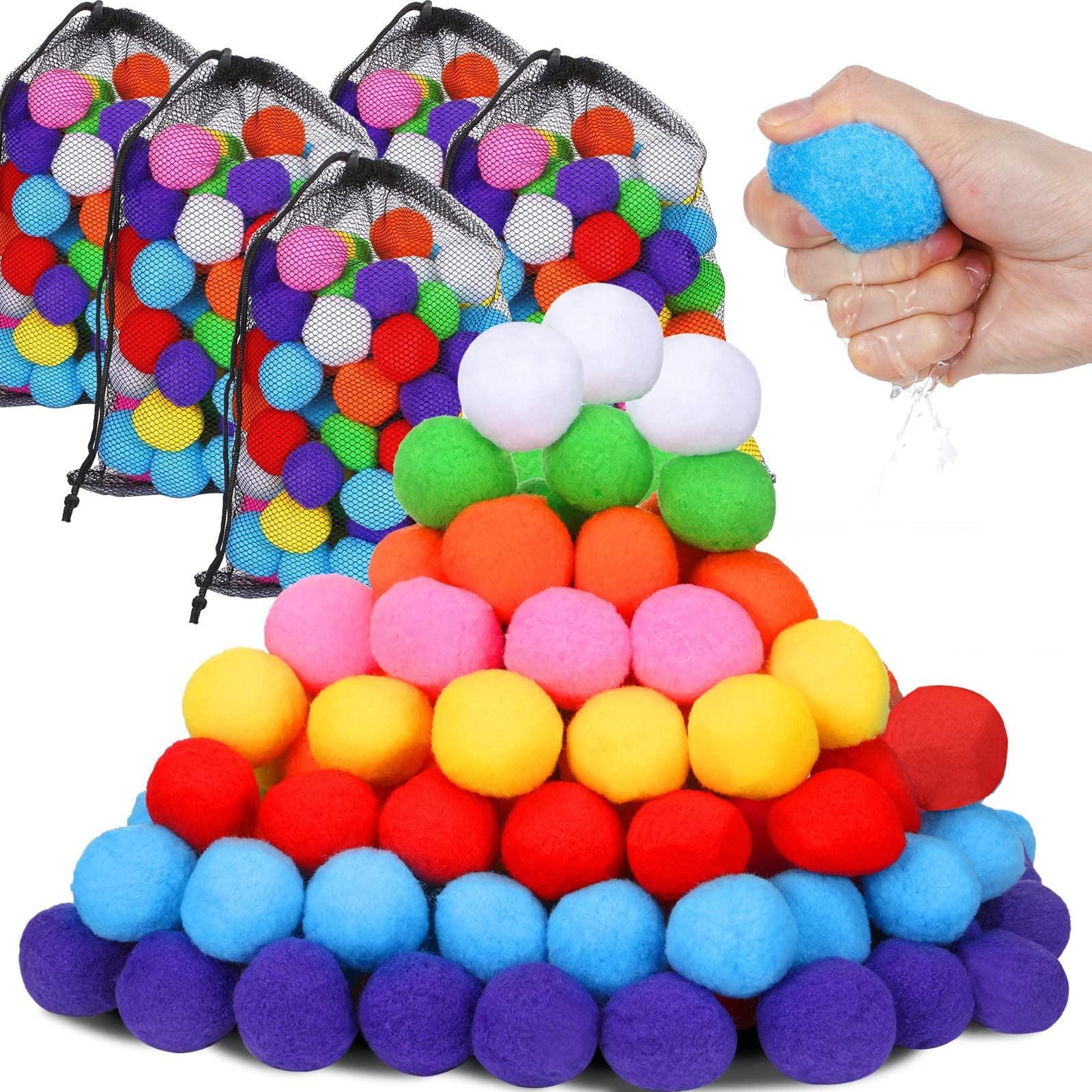 Reusable Water Balloons 200 Count Summer Outdoor Fun Games