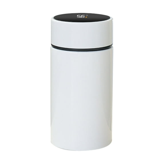Reusable Water Bottle Stainless Steel Insulation Cup Cute Mini Portable Children Student Water Bottle Coffee Travel Mug LED Temperature Display Double Walled Vacuum Long Lasting Insulation