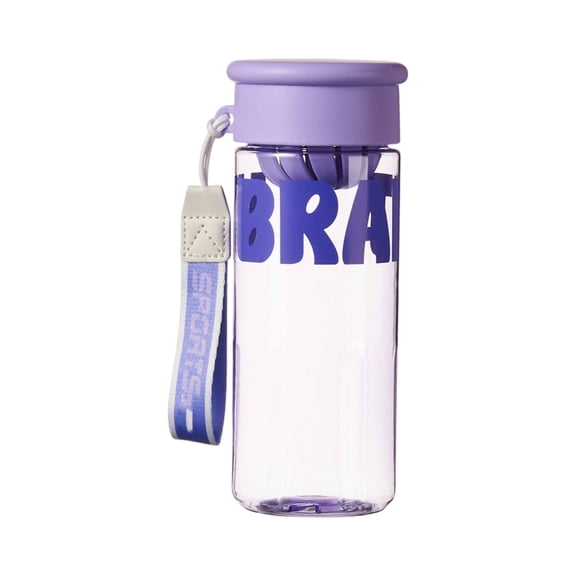 Reusable Water Bottle with Wide Mouth Leakproof Lid Portable Handle BPAFree Lightweight Design for Office School Travel Gym Outdoor Sports
