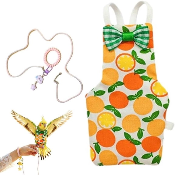 Reusable Waterproof Bird Diaper Soft Garment Suit For Parrot Parakeet Cockatiel Canary