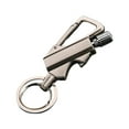 thumbnail image 1 of Reusable Waterproof Metal Kerosene Lighters, Kerosene Lighter with Multitool Keychain Bottle Opener, Metal Matchstick Fire Starters with Bottle Opener, Emergency Survival Waterproof Keychain Lighter, 1 of 4