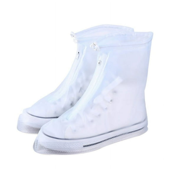 Reusable Waterproof Rain Snow Overshoes Shoes Covers Boot Clear Protector