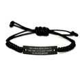 thumbnail image 1 of Reusable Web Developer, I am a Web Developer. to Save Time Let's Just Assume I'm, New Holiday Black Rope Bracelet from Colleagues, 1 of 1