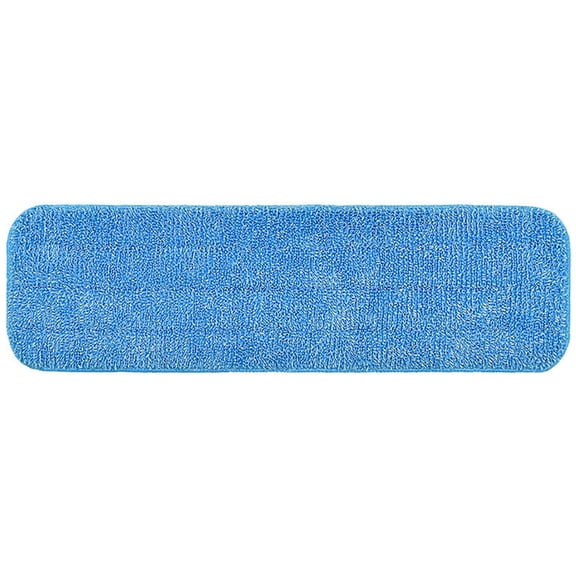 Reusable Wet Flat Mop Head Replacement Cloth, Adhesive Buckle Type With Round Corners For Easy Installation, Universal Fit For Standard Mop Systems 14X46Cm, Suitable For Home And