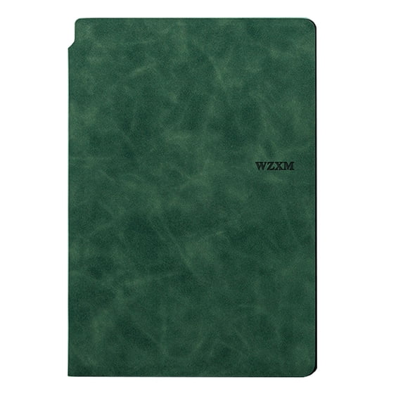 Reusable Whiteboard Notebook1PC,Leather NotepadPortable Dry Erase Board for Learners, Professionals Easy Wipe Writing Surface(Green)