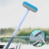 Reusable Window Cleaning Brush Screen Cleaner Squeegee Tool Detachable Long Handle Glass Wiper Pet Hair Removal Brush Wet Dry Window Track Cleaning Tool Household Sofa Carpet Cleaning Brush