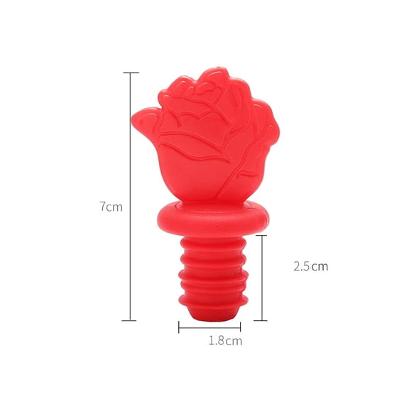 Reusable Wine Stopper Beverage Preserver Freshness Keeper Leakproof Wine Bottle Corks Great for Champagne Bottles Holiday Gifting 5 PCS