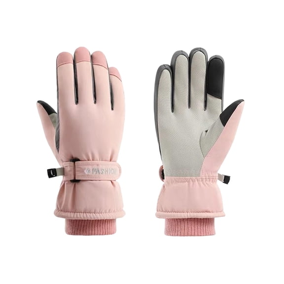 Reusable Winter Thermal Gloves with Fleece Lining and Touchscreen Capability Cold Weather Hand Warmers for Outdoor Activities