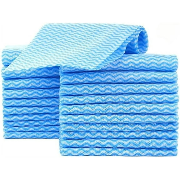 Reusable Wipes Disposable Cleaning Cloths Dish Towels and Dish Cloths Reusable Towels,Cleaning Wipes, 50 Count/Pack