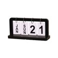 thumbnail image 1 of Reusable Wooden Flipping Desk Calendar Ornament, Minimalist Multiscene Desktop Decor & Date Tracker For Home, Office, Dorm(9.5x4.7x3.14"), 1 of 6