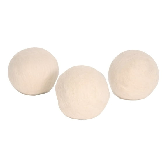 Reusable Wool Dryer Balls - Light Set (Pack of 3)