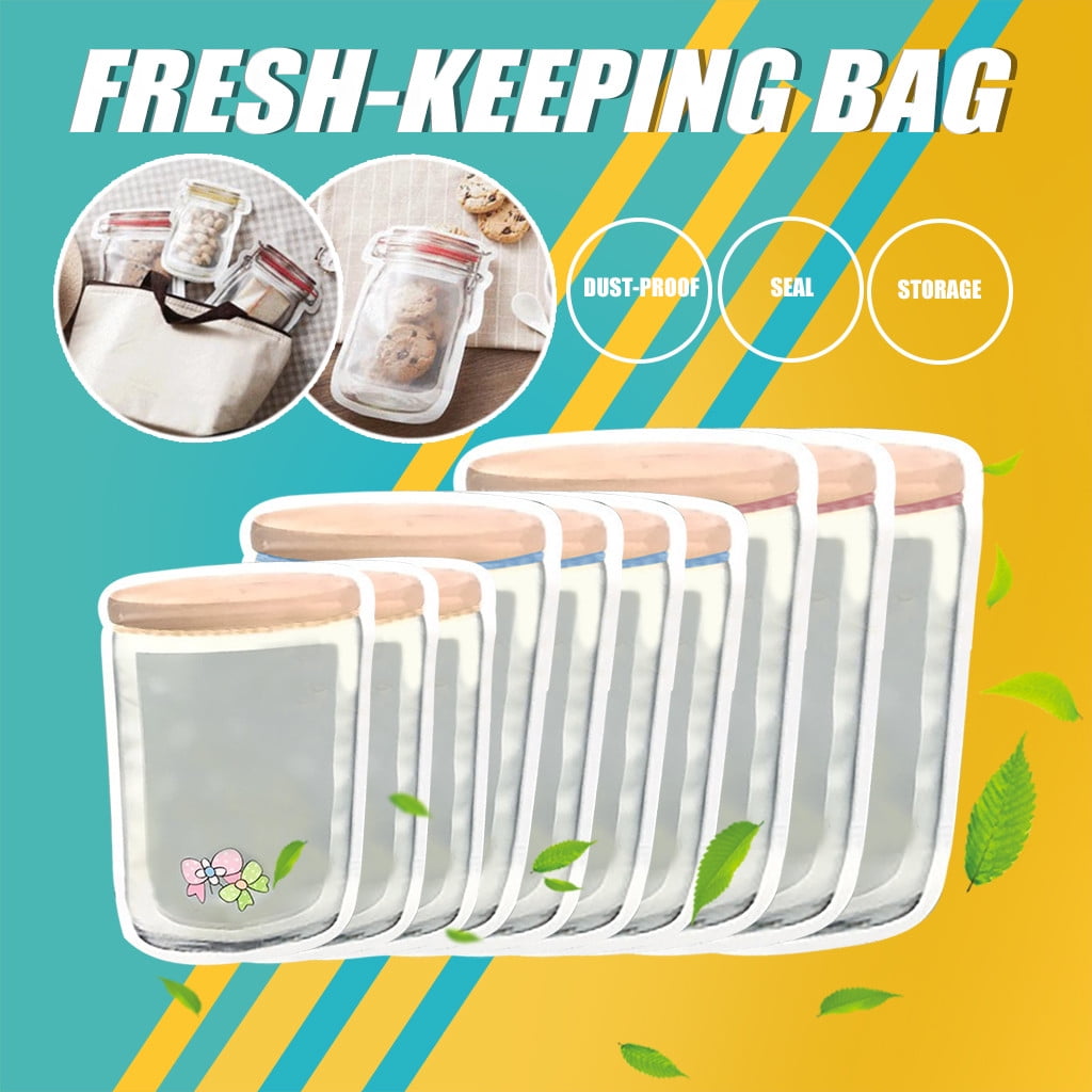 Reusable Ziploc Bags In Clearance Preservation Fridge Freezing Food