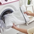 thumbnail image 1 of Reusable Zippered Mesh Laundry Bag for Delicate Garment in Washing Machine Home Textile Storage, 1 of 4