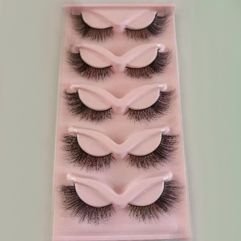 Reusable and Realistic Eyelash Simulation Curly Thick Fox Eye Lashes