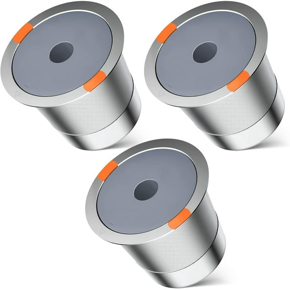 Reusable k Cup Coffee pod Filters,Universal stainless steel Refillable k Cups Filter Use for Keurig 2.0 and 1.0 Coffee Makers-machine(1pack)