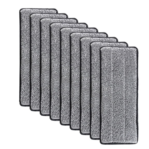 Reusable microfiber mop head replacement washable spray mop pad refill for home kitchen floor cleaning